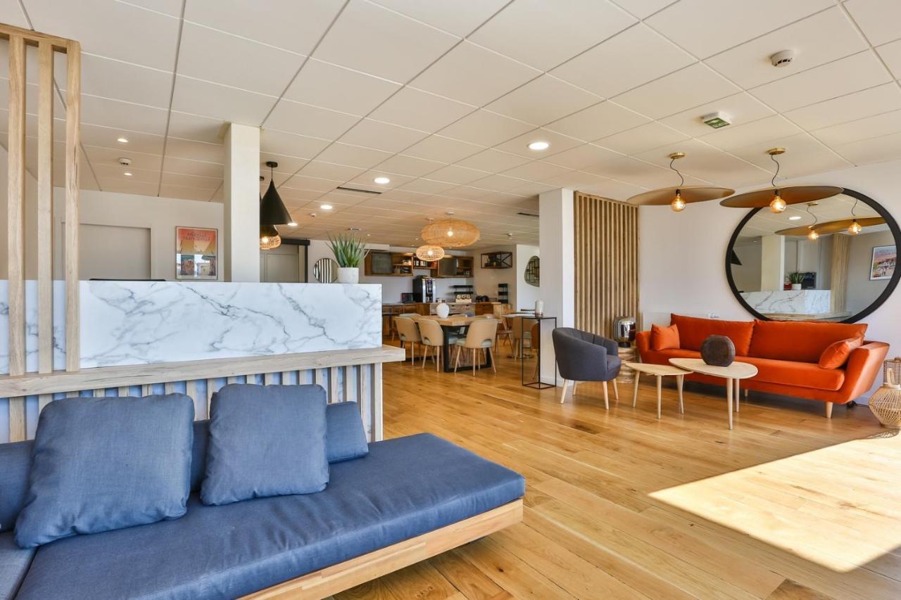 Hotel & Spa Face A La Mer Merville-Franceville-Plage Eksteriør billede