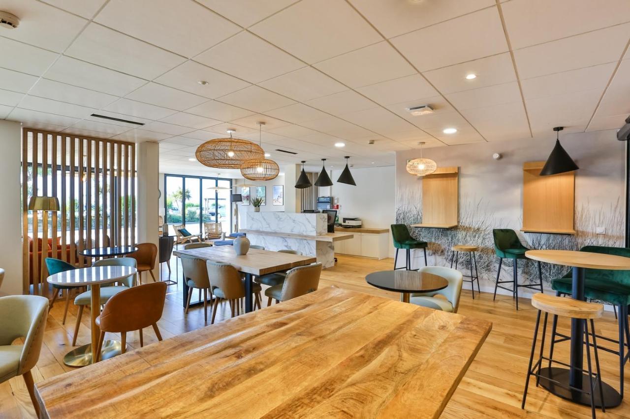 Hotel & Spa Face A La Mer Merville-Franceville-Plage Eksteriør billede