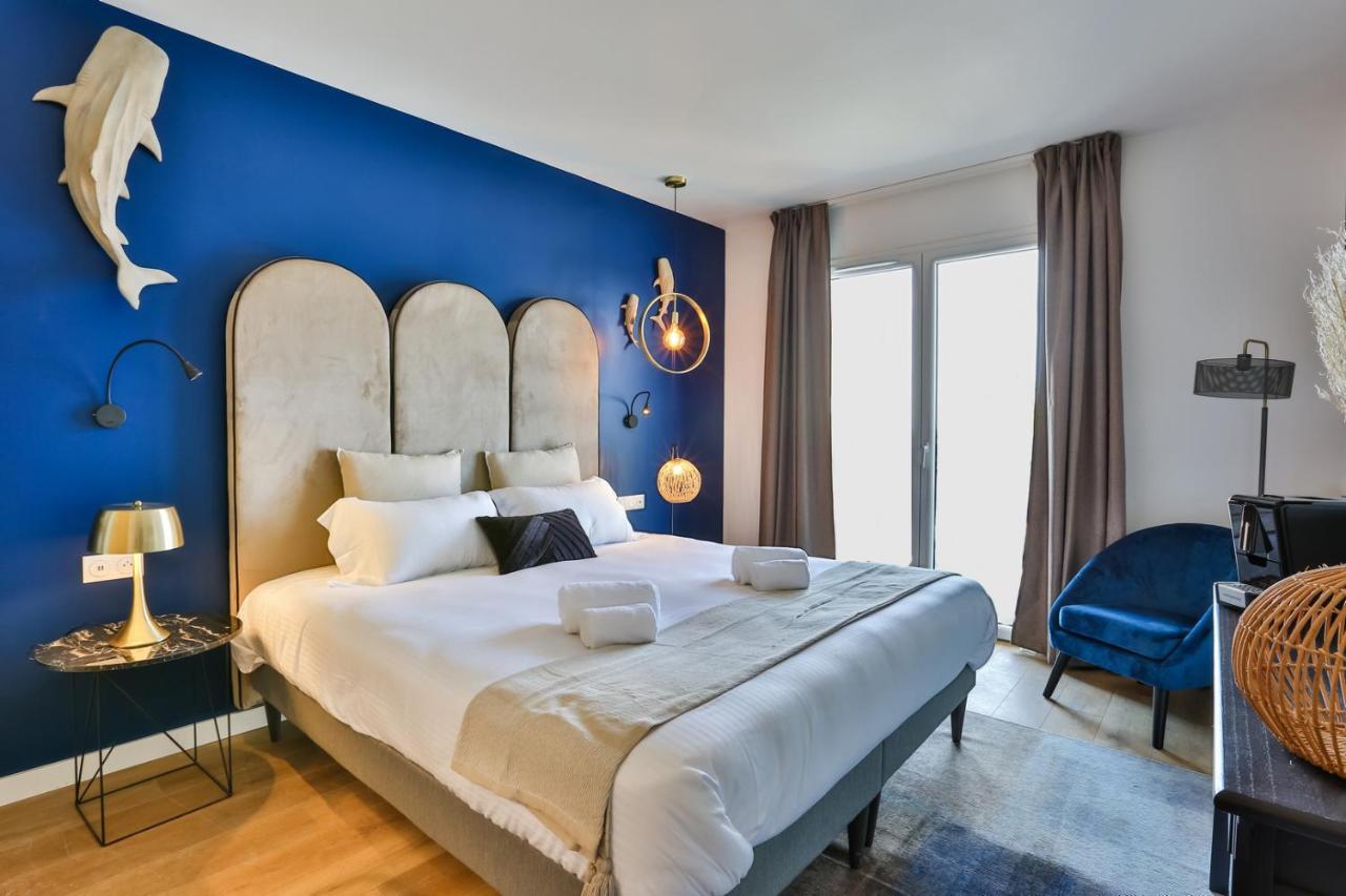 Hotel & Spa Face A La Mer Merville-Franceville-Plage Eksteriør billede