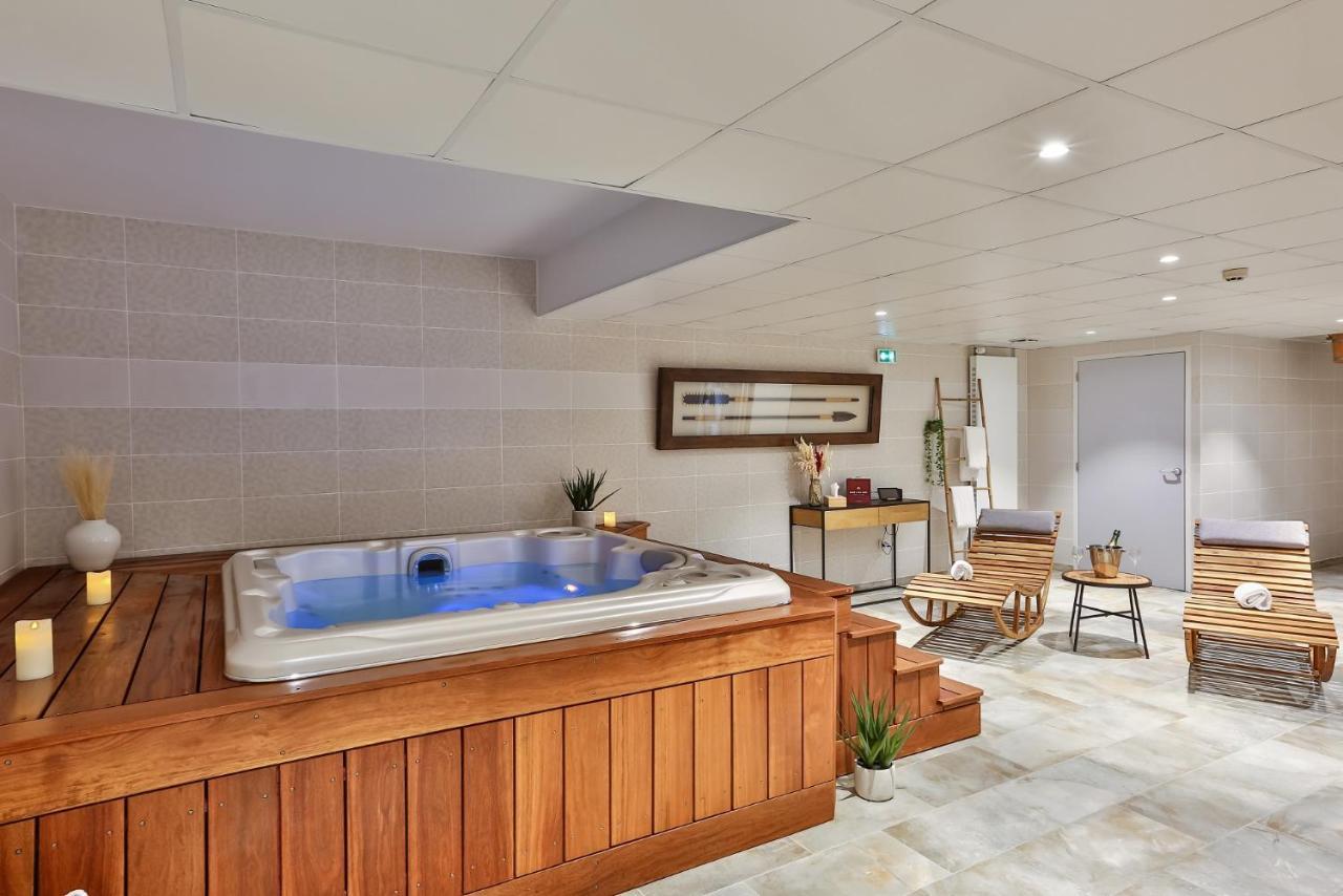 Hotel & Spa Face A La Mer Merville-Franceville-Plage Eksteriør billede