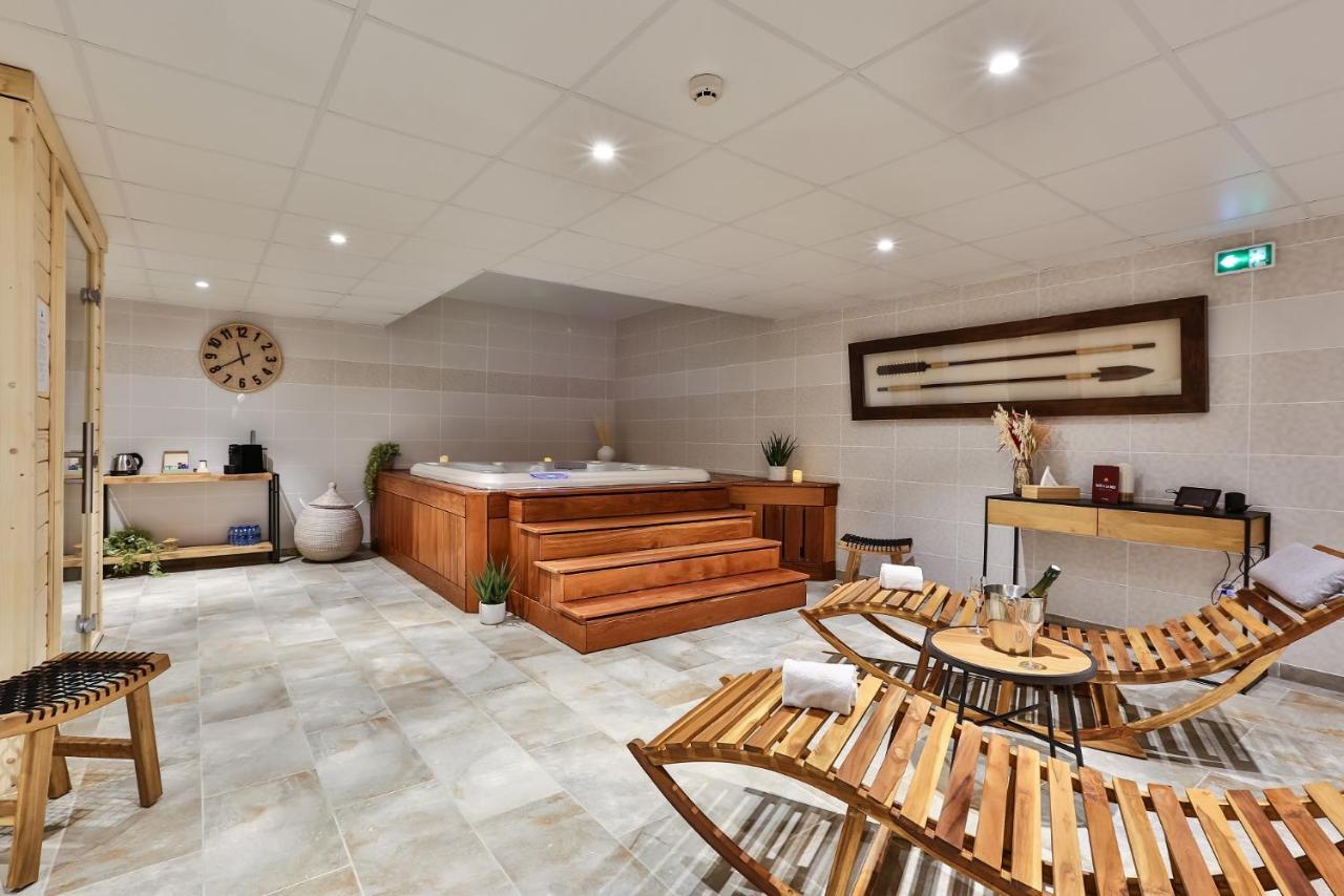 Hotel & Spa Face A La Mer Merville-Franceville-Plage Eksteriør billede