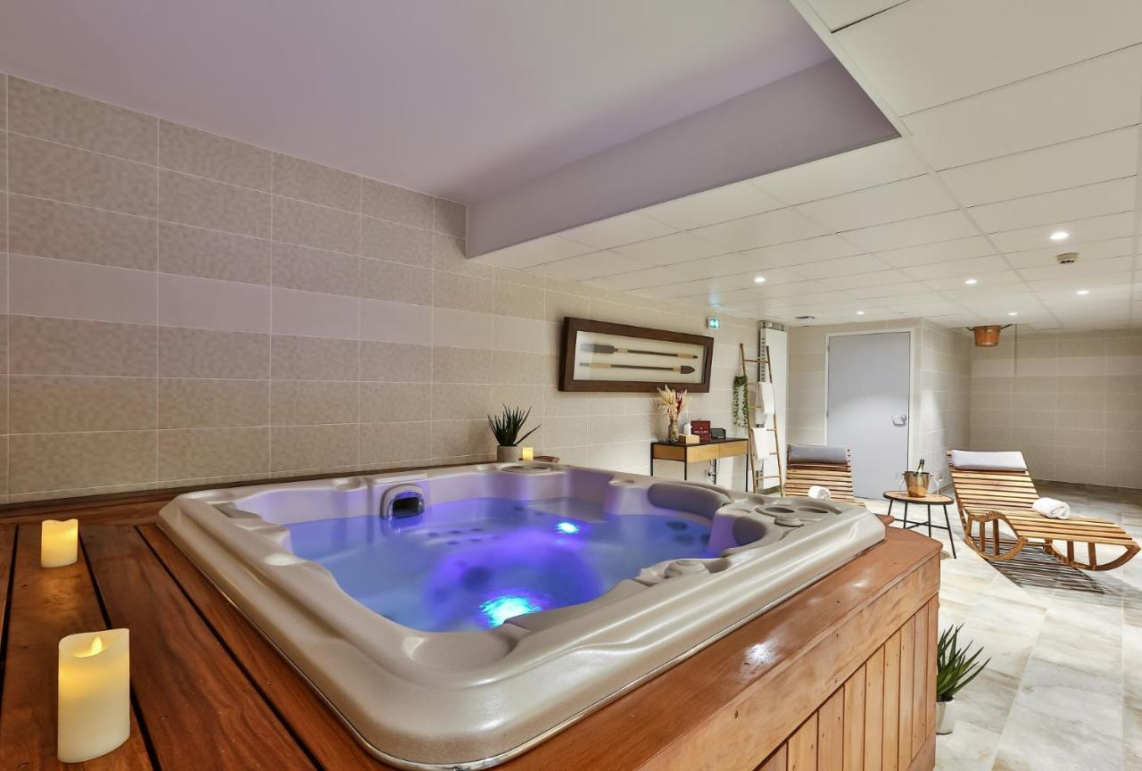 Hotel & Spa Face A La Mer Merville-Franceville-Plage Eksteriør billede