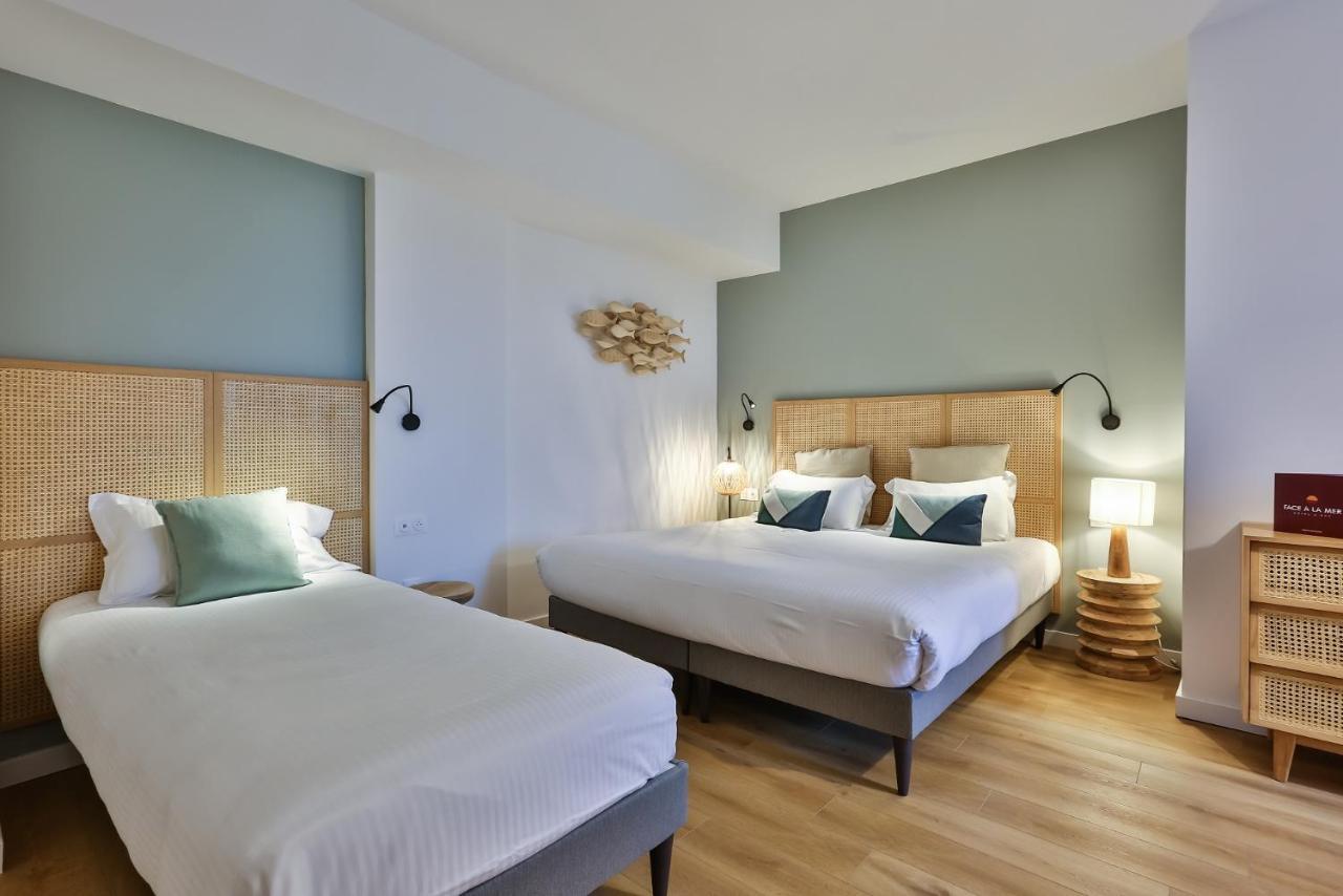 Hotel & Spa Face A La Mer Merville-Franceville-Plage Eksteriør billede